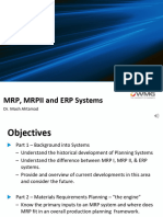 MRP MRPII and ERP Systems - Revised