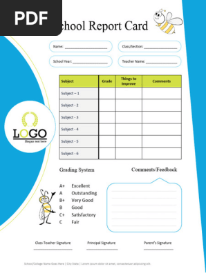 preschool-report-card-template