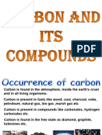 Carbon and Its Compounds