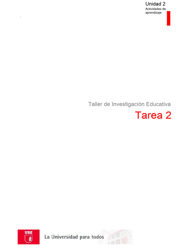 Tarea 2 | PDF | Enseñando | Educación primaria