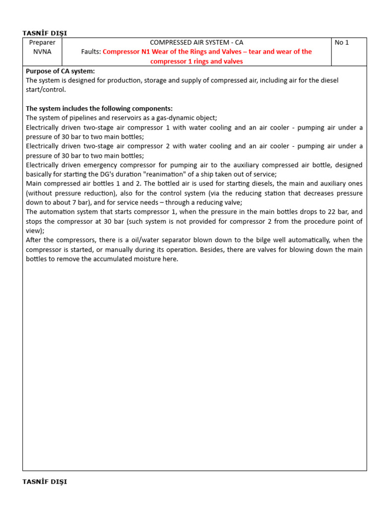 Utmts nvna compressed air system fault pdf pump valve