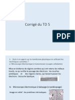 Corrigé Du TD5, Révision