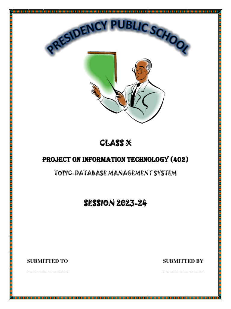 Project 10th With Border Pdf