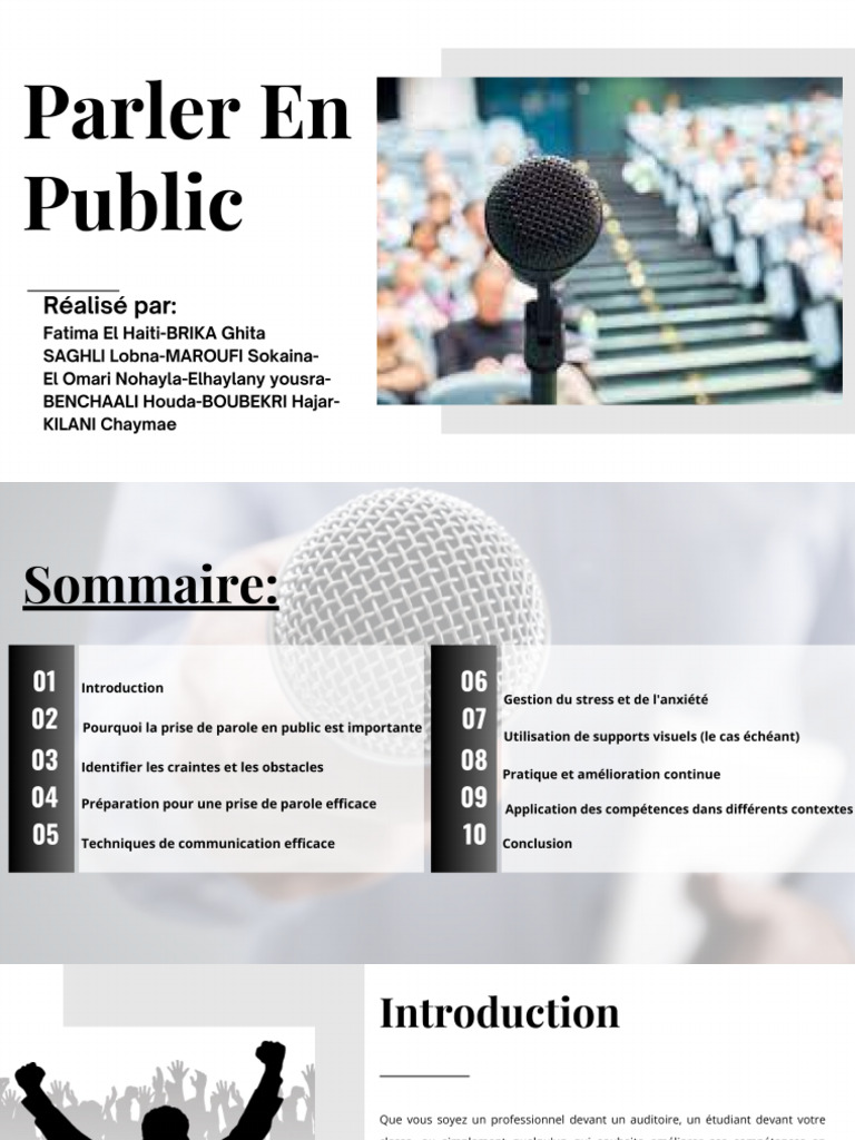 Parler en Public | PDF
