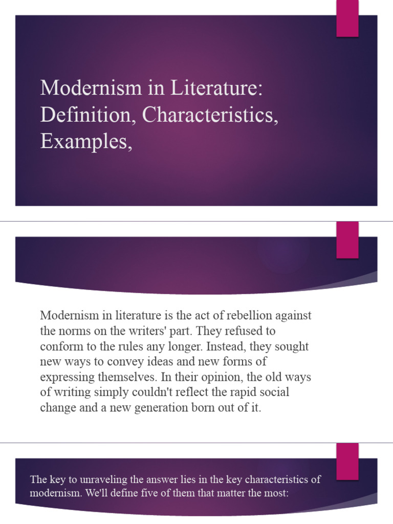 WHAT DOES MODERNITY MEAN IN LITERATURE visual data 2