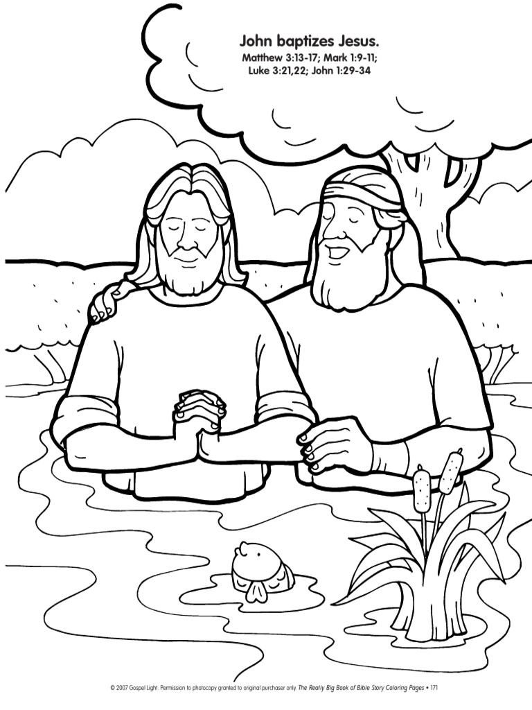 81 John Baptizes Jesus | PDF