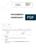 PR-SST-10 - Procedimiento Hormigonado