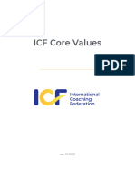 ICF Core Values