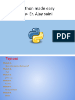 Python Made Easy PDF