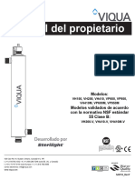 Esterilizador Uv Serie Vh-VP Viqua