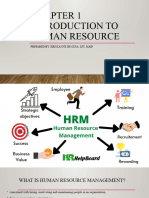 Chapter 1 Introduction To Human Resource