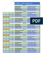 Mercredi Champ Doublette 2023 Liste Poules