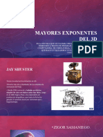 Mayores Exponentes Del 3d