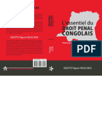 Lessentiel Du Droit Pénal - Prof Ngoto