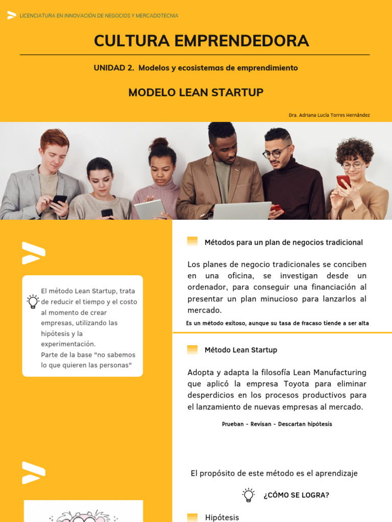 Modelo Lean Startup: Guía Práctica | PDF | Lean Startup | Empresa de inicio