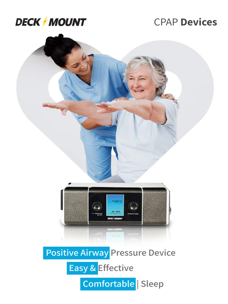 DeckMount CPAP | PDF | Therapy | Medicine