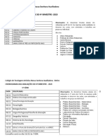 Horário Das Avaliacões 4º B 2023