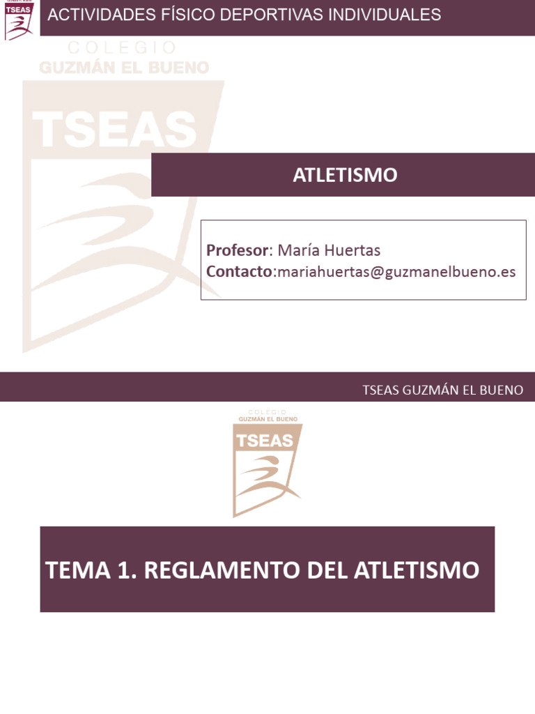 Tema 1. Reglamento Básico | PDF