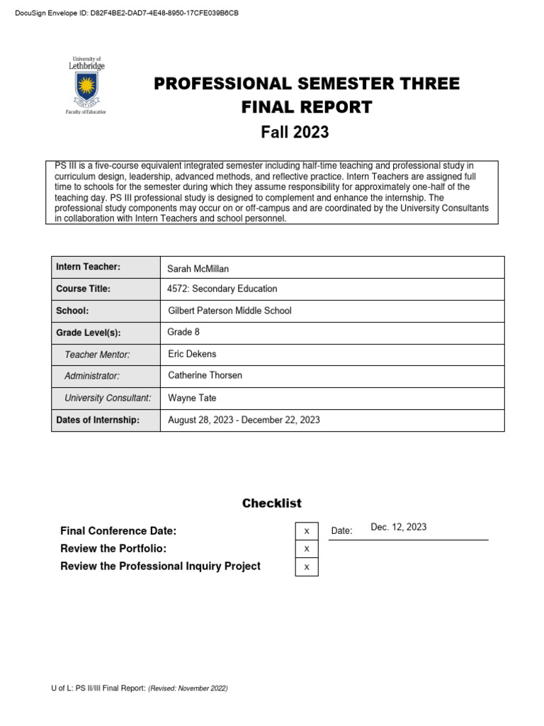 ps3 Final Report | PDF