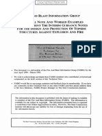 Blast Group Examples Design Topside Guidance Notes Structures Against Explosion and Fire