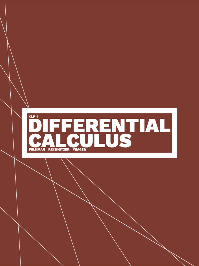 CLP-1 Differential Calculus Guide | PDF