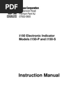Download Ohaus I150 Scale Manual by rogerburris SN69749529 doc pdf