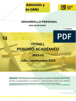 GUÍA DE ESTUDIOS - UNIDAD 1 DP 2023-S1