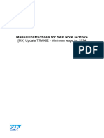 Manual Implementation Steps For SAP Note 3411624