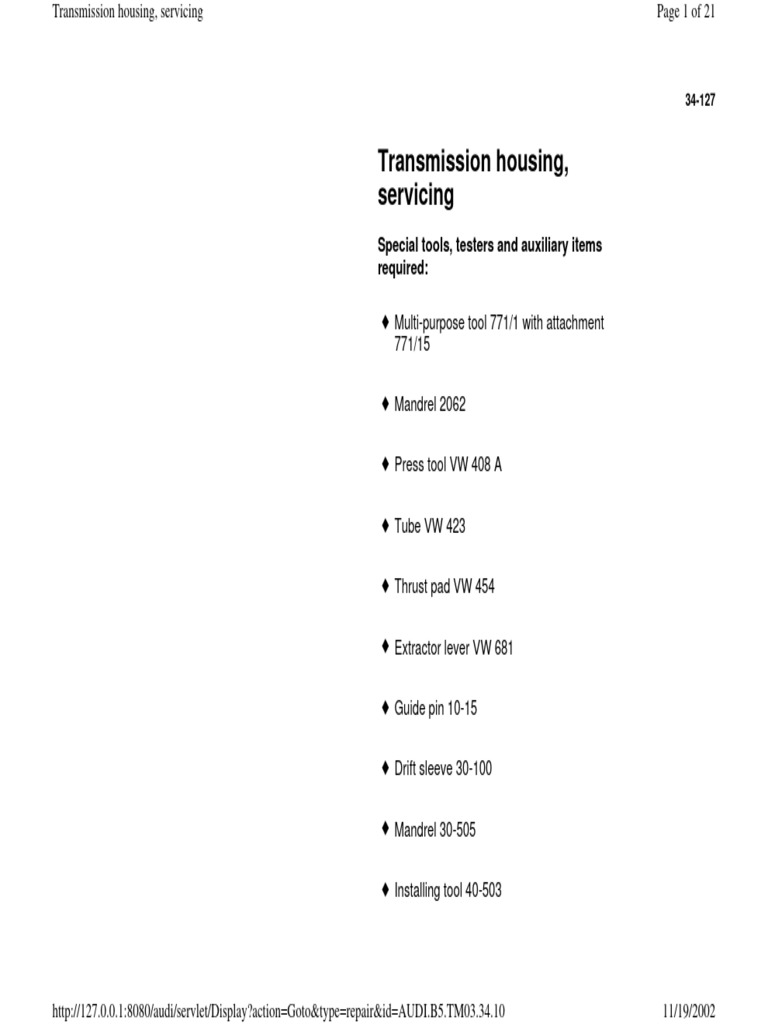 Transmission Service Guide | PDF