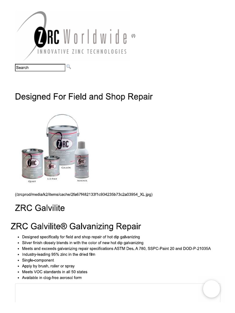 ZRC Galvilite | PDF