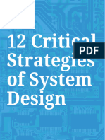 12 Critical Strategies of System Design - Algolab