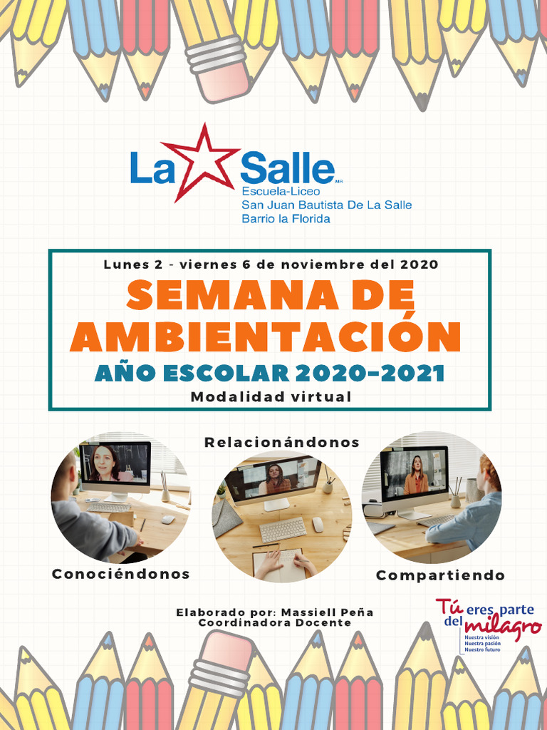 Semana de Ambientación 2020-2021 | PDF