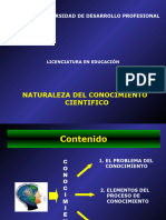 1 Naturaleza Del CONOCIMIENTO