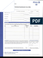 EFU Health Addition Form