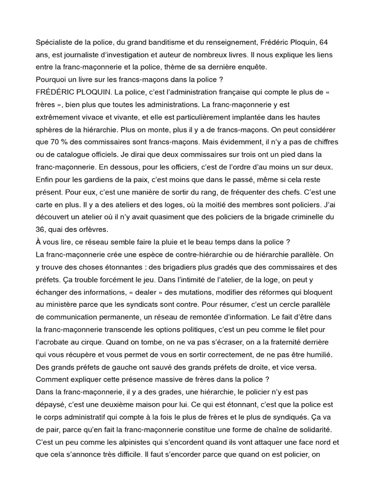 Police et fm pdf