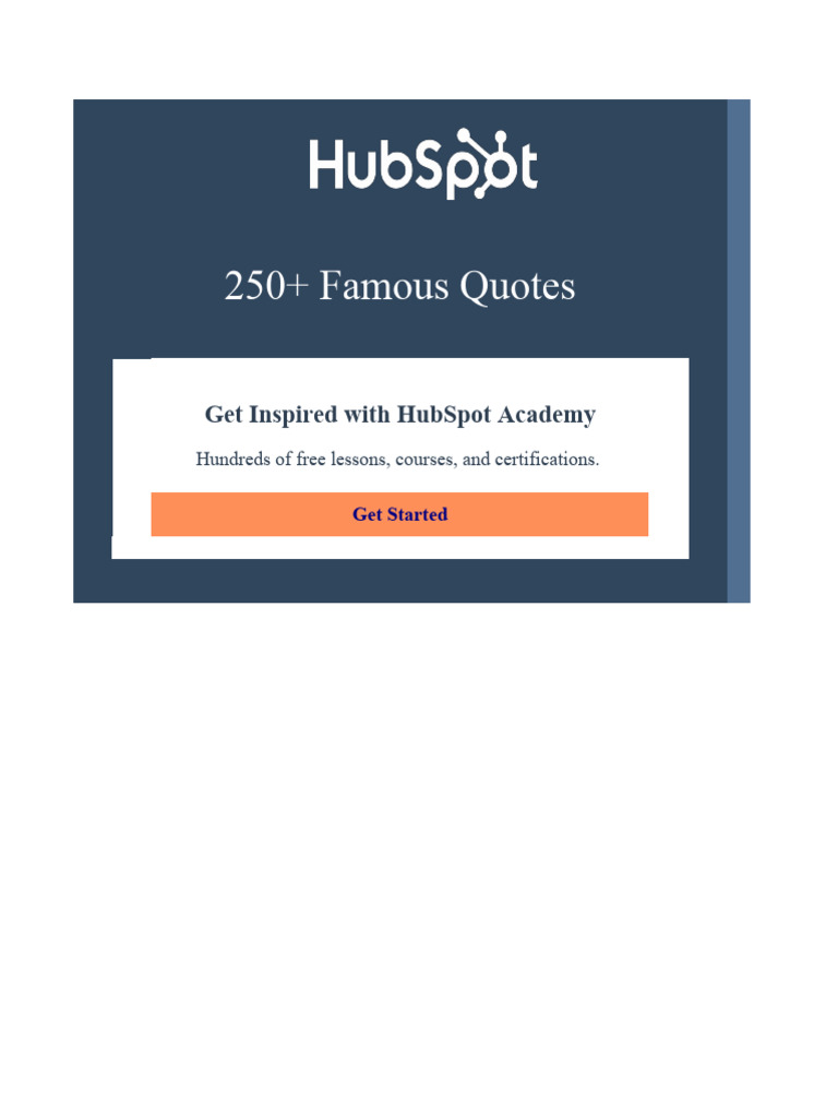 Копие На HubSpot Quotes Directory | PDF