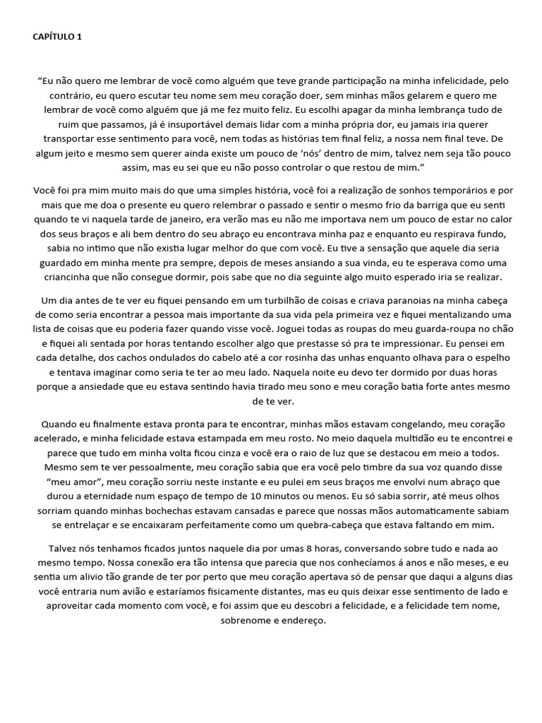 Reflexões sobre Amor e Memórias | PDF | Autoajuda