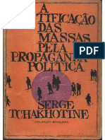 A Mistificação das Massas pela Propaganda Política (Serge Tchakhotine)