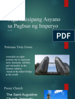 Q2 W5Mga Kaisipang Asyano Sa Pagbuo NG Imperyo W4