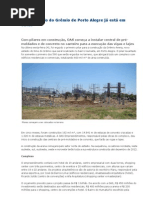 Novo estádio do Grêmio de Porto Alegre já está em obras