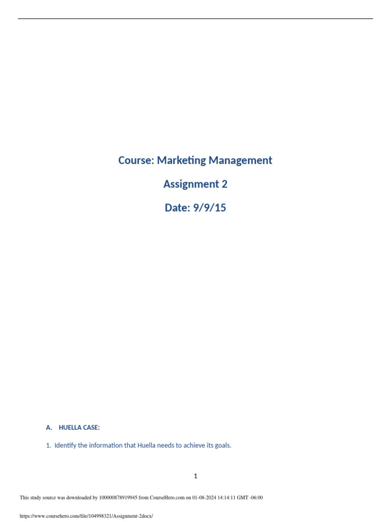 Assignment 2 | PDF