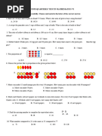 2nd QA in MATH 6