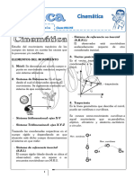 5.0 Cinemática (Teoría)