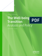 The Well Being Transition Analysis and Policy