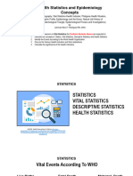 Health Statistics and Epidemiology (Statistics & Vital Statistics) - LeePDF