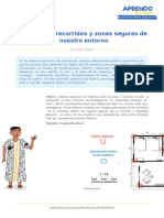 Exp7 Eba Avanzado 2 Aprendemos Acti Describimos Recorridos y Zonas Seguras de Nuestro Entorno