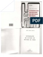 Introducao aos Estudos do Metodo de Marx J.P. Netto