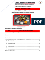 Guía Proyecto Interdisciplinar - 10mo - U4-S1