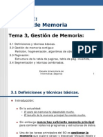 Gestion de Memoria