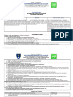 IT33 Elective 2 (Data Mining) Syllabi